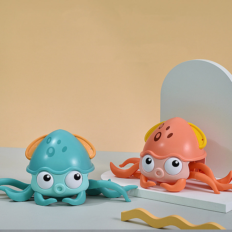 Crawling Octopus Baby Bath Toy